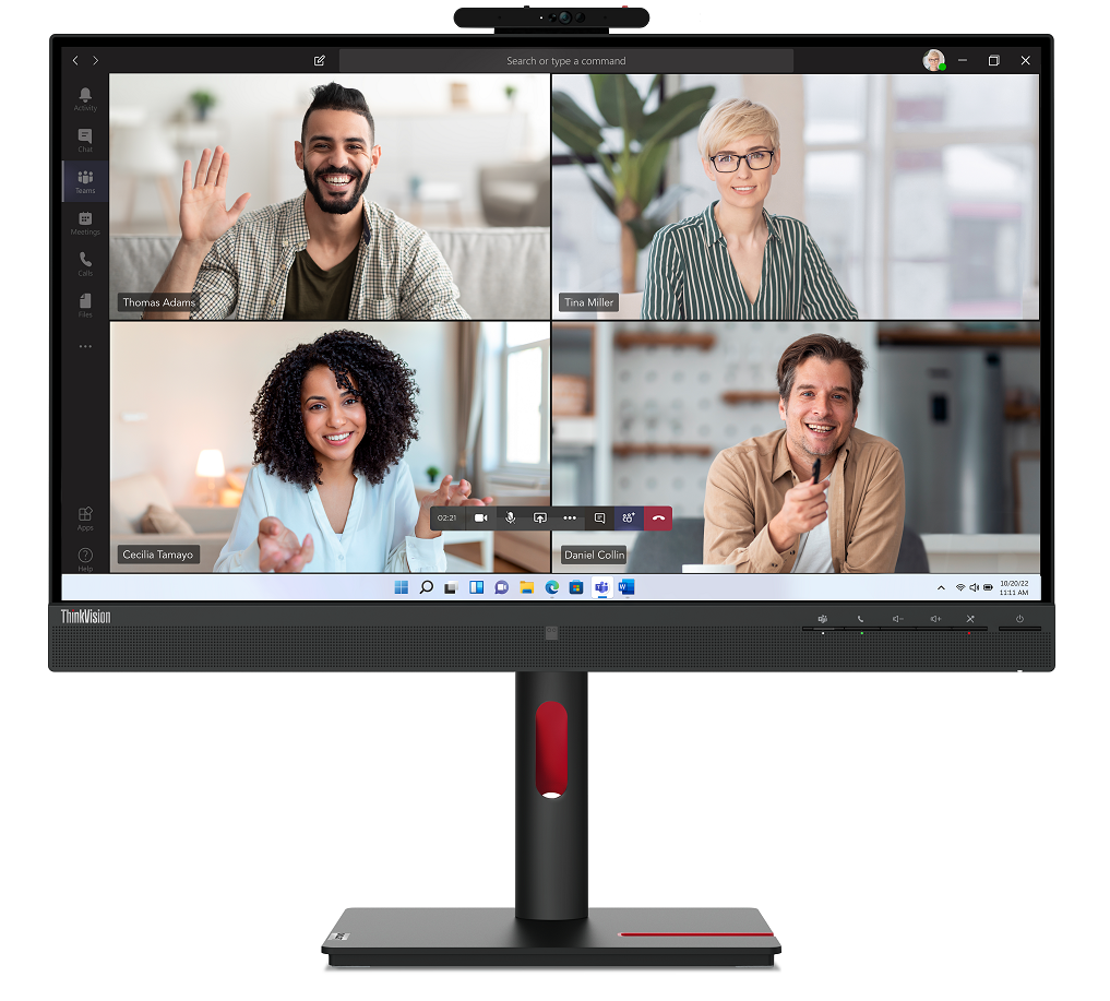 Нові монітори Lenovo ThinkVision покращують роботу у гібридному форматі Нові монітори Lenovo ThinkVision покращують роботу у гібридному форматі